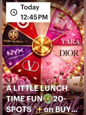 ✨ Prize Wheel Spinner -SHOW TOMORROW